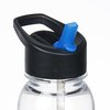 View Image 2 of 2 of Clear Impact Outdoor Bottle with Two-Tone Flip Straw Lid - 24 oz.