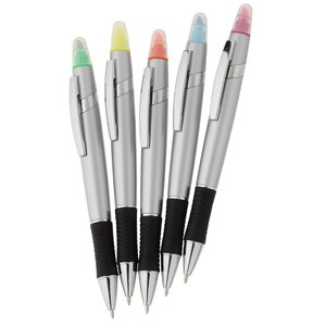 Additional Image 3 - a group of pens with black rubber caps
