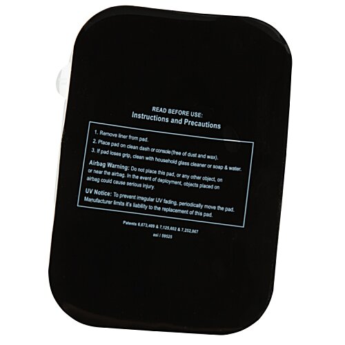 Additional Image 1 - a black rectangular object with white text