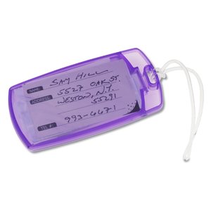Additional Image 1 - a purple plastic object with a string