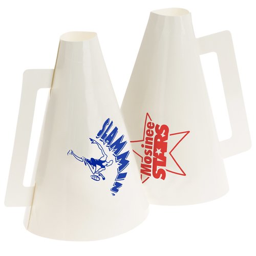 Additional Image 2 - a white cups with blue and red logos