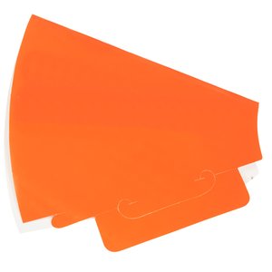 Additional Image 3 - an orange paper on a white background