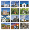 View Image 2 of 3 of Scenic Churches Calendar - Spiral