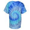 View Image 3 of 3 of Tie-Dye T-Shirt - Two-Tone Spiral - Youth - Embroidered