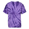 View Image 3 of 3 of Tie-Dye T-Shirt - Tonal Spider - Youth - Embroidered