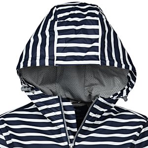 Additional Image 2 - a striped jacket with a hood