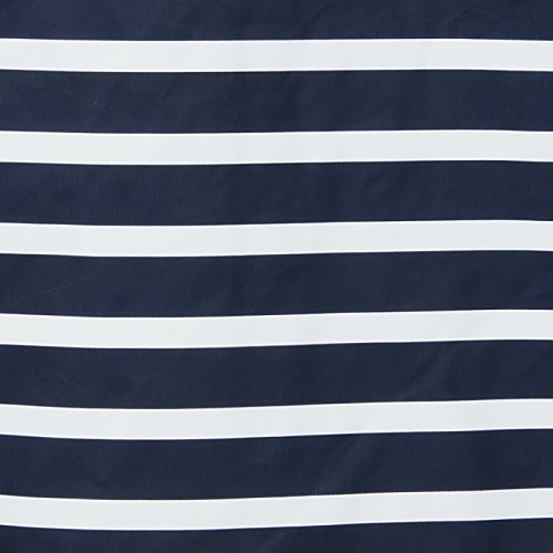 Additional Image 3 - a close up of a black and white striped shirt