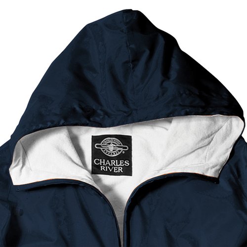 Additional Image 3 - a blue and white jacket