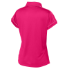View Image 2 of 2 of Contrast Stitch Micropique Polo - Ladies'