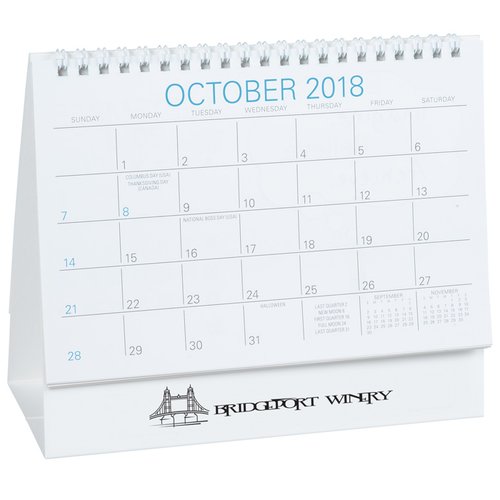 Additional Image 4 - a white calendar with blue text