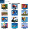 View Image 2 of 2 of Balloons Calendar - Spiral