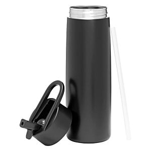 Additional Image 2 - a black bottle with a cap