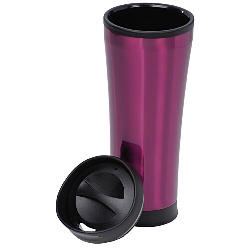 Additional Image 1 - a purple and black tumbler