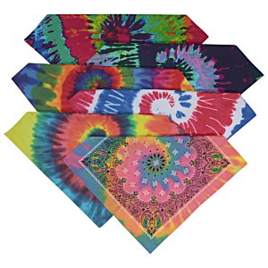 Additional Image 1 - a group of colorful bandanas