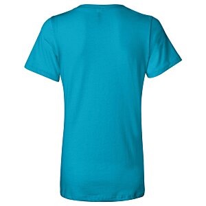 Additional Image 1 - a blue shirt on a white background