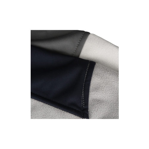 Additional Image 1 - a black and white striped fabric