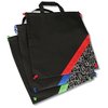 Additional Thumbnail Image 1 - a black bag with colorful stripes