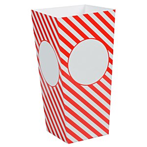 Additional Image 1 - a red and white striped container