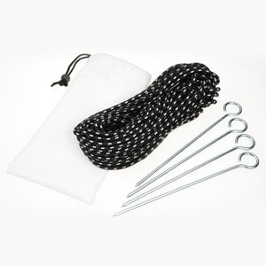 Additional Image 2 - a black string and a few metal pins