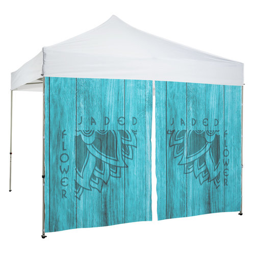 Additional Image 2 - a blue and white tent