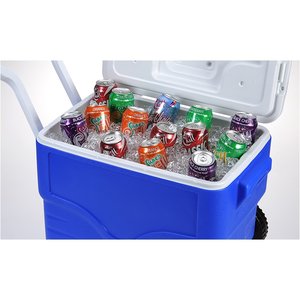 Additional Image 1 - a cooler with a lid open