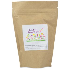 Additional Image 1 - a brown bag with a white label