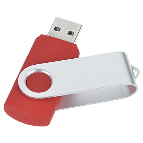 Additional Image 3 - a close-up of a red and white usb drive