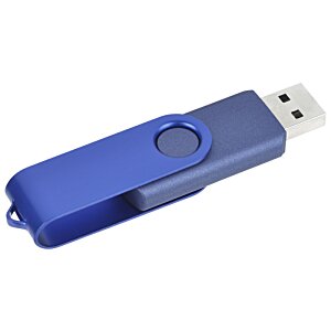 Additional Image 2 - a blue usb flash drive