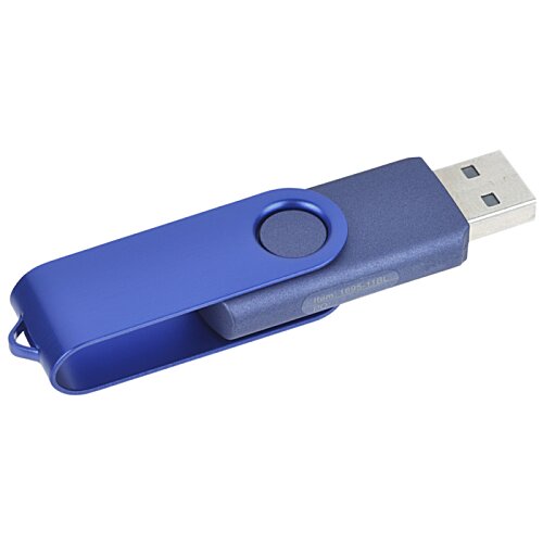 Additional Image 1 - a blue usb flash drive
