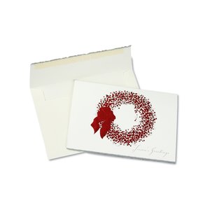 Additional Image 2 - a white card with a red circle on it