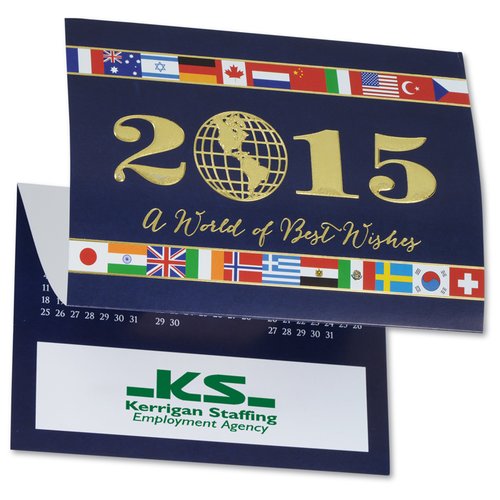 Additional Image 2 - a blue and white card with numbers and a white background