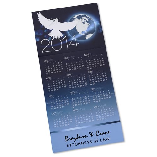 Additional Image 1 - a blue and white card