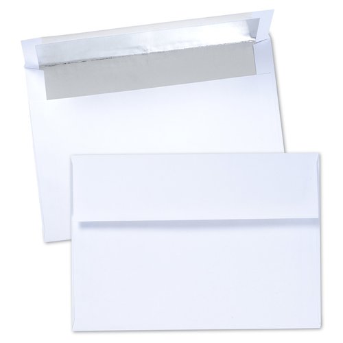 Additional Image 3 - a white envelopes on a white background