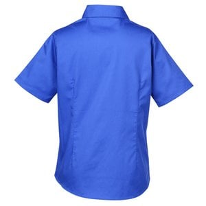 Additional Image 1 - a blue shirt on a white background