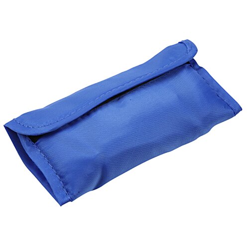 Additional Image 2 - a blue folded object on a white background