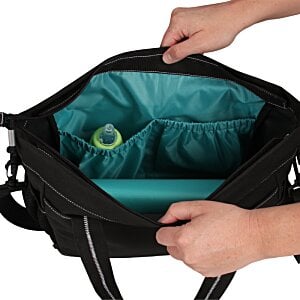 Additional Image 3 - a person opening a black bag