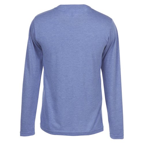 Additional Image 1 - a blue long sleeved shirt