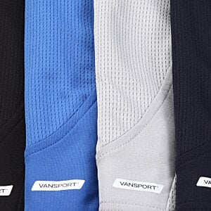 Additional Image 1 - a close up of a blue tie