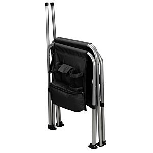 Additional Image 3 - a black and silver chair