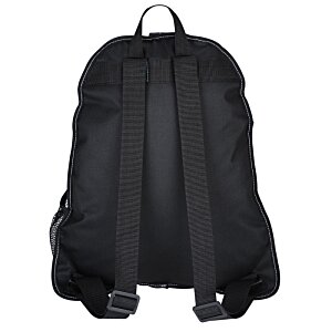 Additional Image 2 - a black backpack with straps