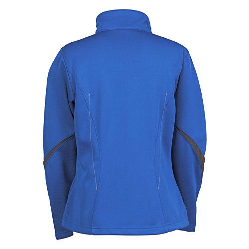 Additional Image 1 - a blue jacket with black stripes