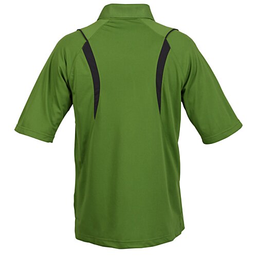 Additional Image 1 - a green shirt with black stripes