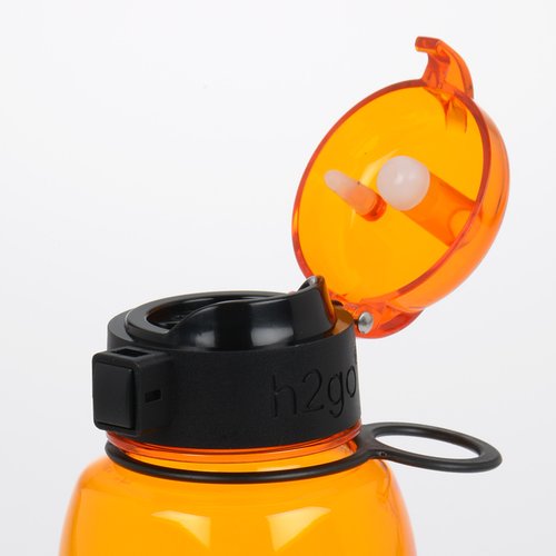 Additional Image 1 - a yellow water bottle with a black cap