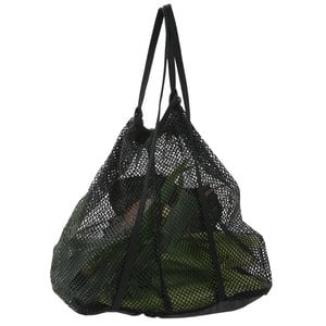 Additional Image 3 - a black mesh bag with a handle