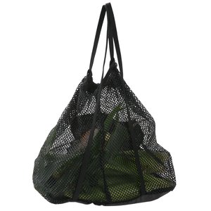 Additional Image 3 - a black mesh bag with a handle