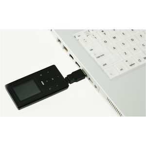 Additional Image 2 - a black device connected to a white keyboard