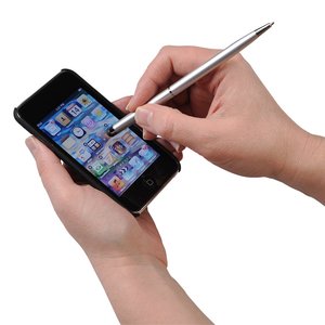 Additional Image 1 - a person holding a stylus on a cell phone