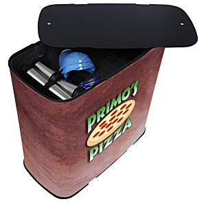 Additional Image 2 - a brown box with a black lid