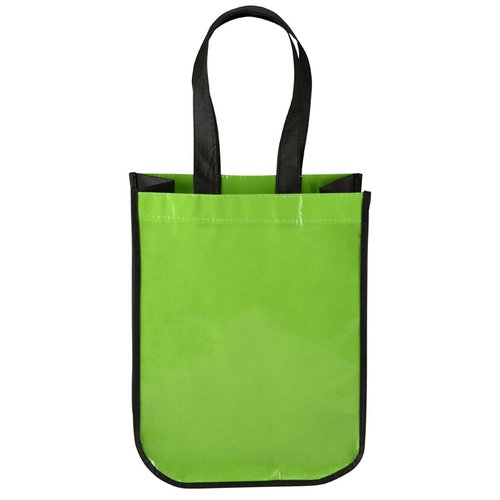 Additional Image 1 - a green bag with black handles