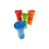 View Image 3 of 3 of Clear View Wavy Travel Tumbler - 16 oz. - Closeout